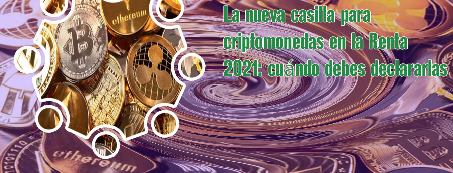 Nueva casilla criptomonedas